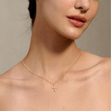 Valecia Cross Necklace