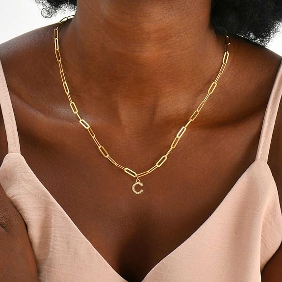 Zella Initial Name Necklace