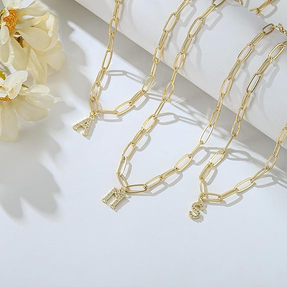 Zella Initial Name Necklace