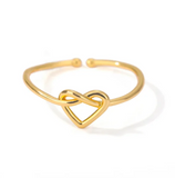 Hailey Heart Statement Ring