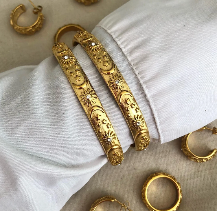 Tatum Vintage Statement Bracelet