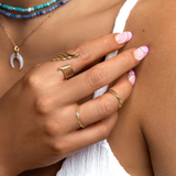 Angel Wings Statement Ring