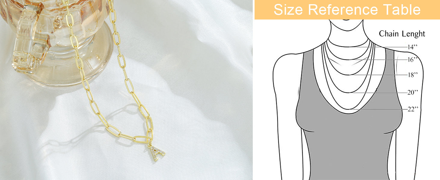 Zella Initial Name Necklace