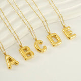 Balloon Initial Necklace