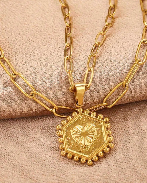 Jenna Layered Initial Necklace