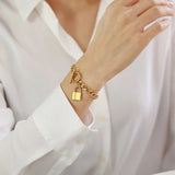 Luna's Lock Bracelet