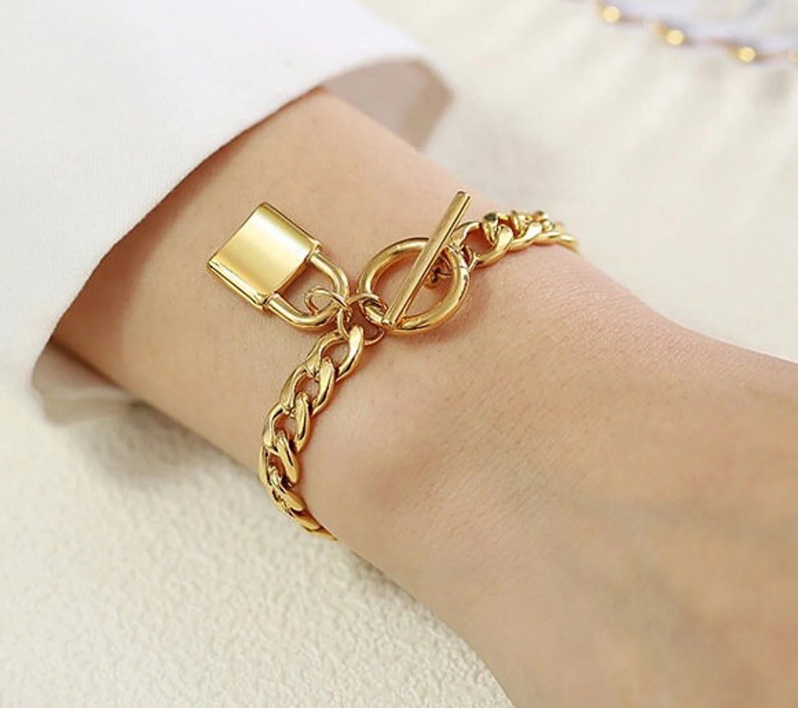 Luna's Lock Bracelet