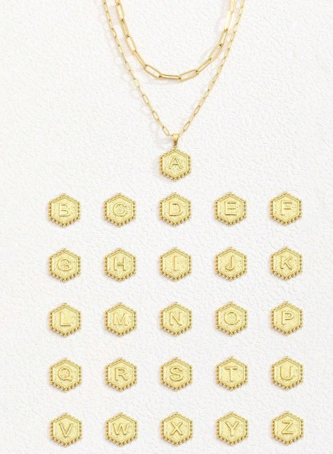 Jenna Layered Initial Necklace