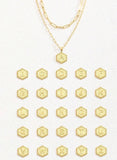 Jenna Layered Initial Necklace
