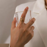 Stella Snake Statement Ring