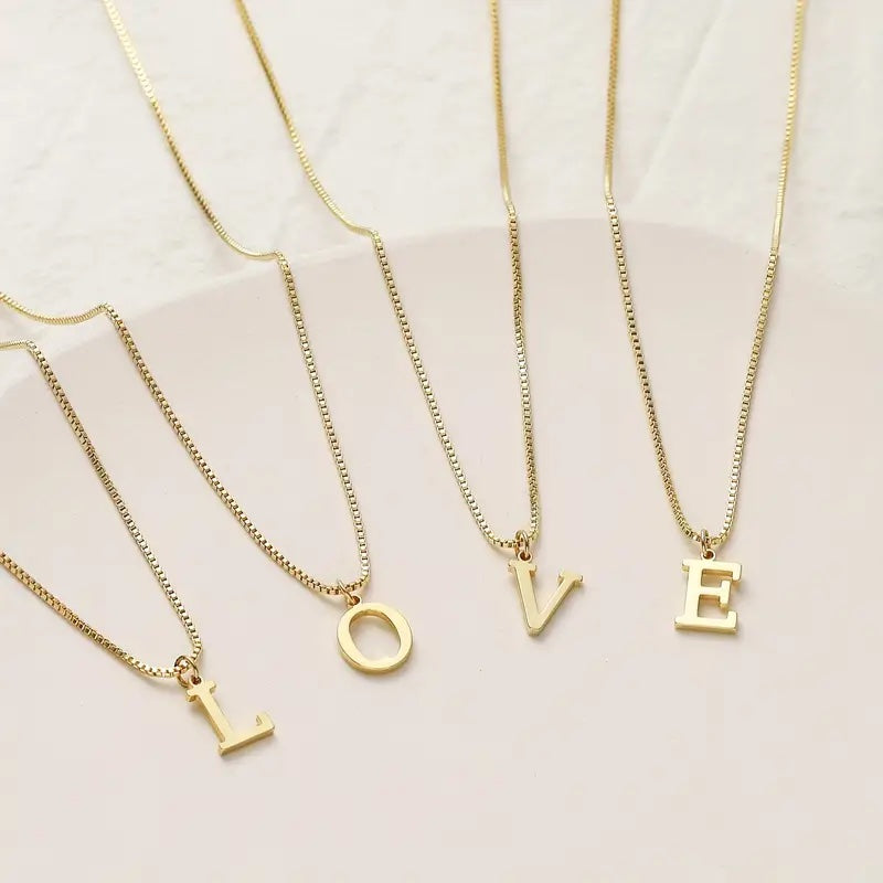 Umma Initial Necklace