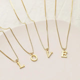 Umma Initial Necklace
