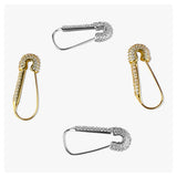 Zahara Safety Pin Earrings