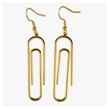 Paperclip Dangle Earrings