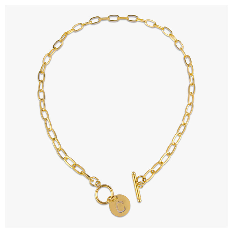 Genesis Initial Necklace