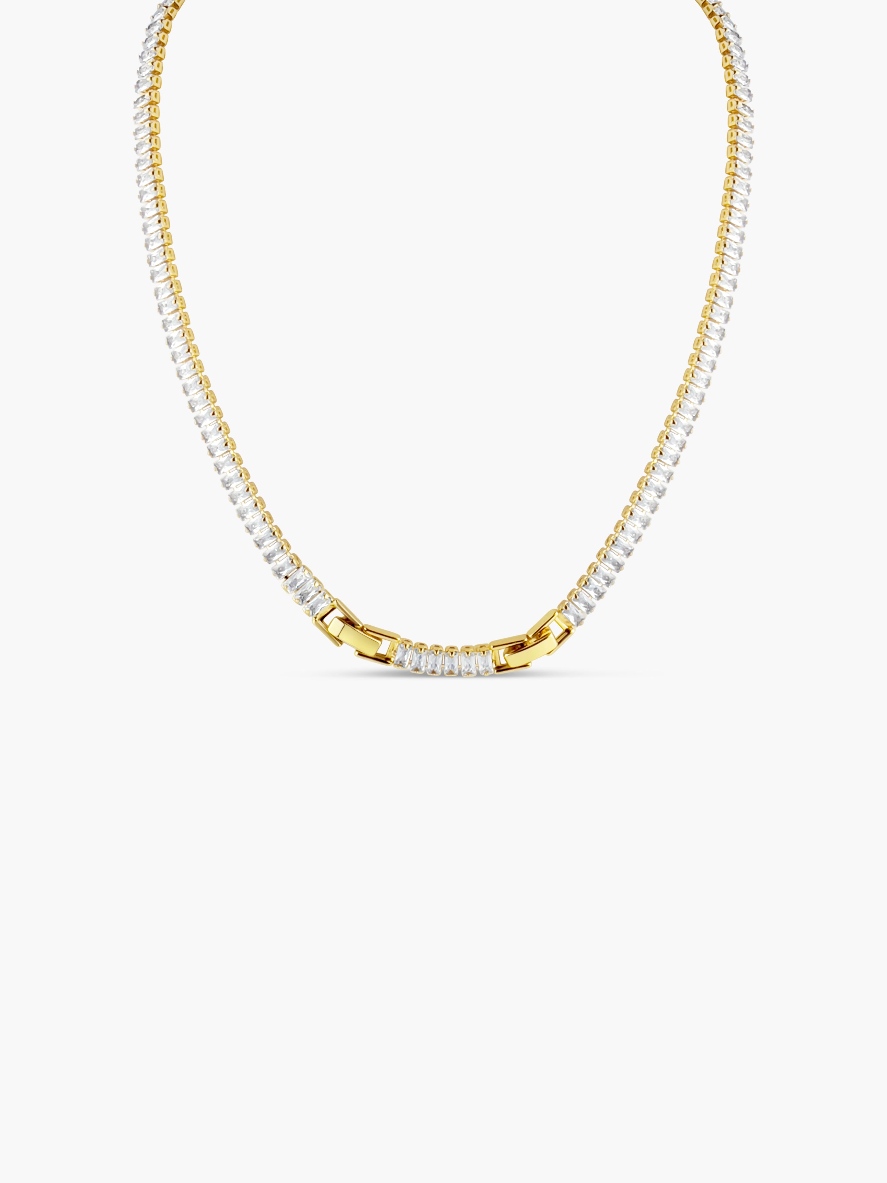 Autumn Tennis Necklace