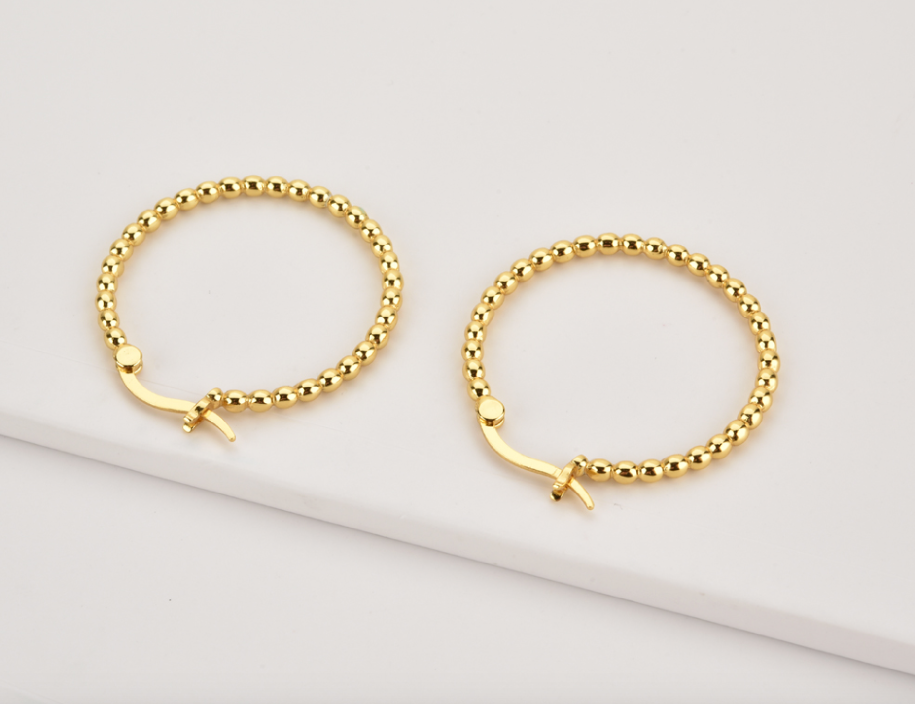 Leanne Hoop Earrings 925 Sterling Silver