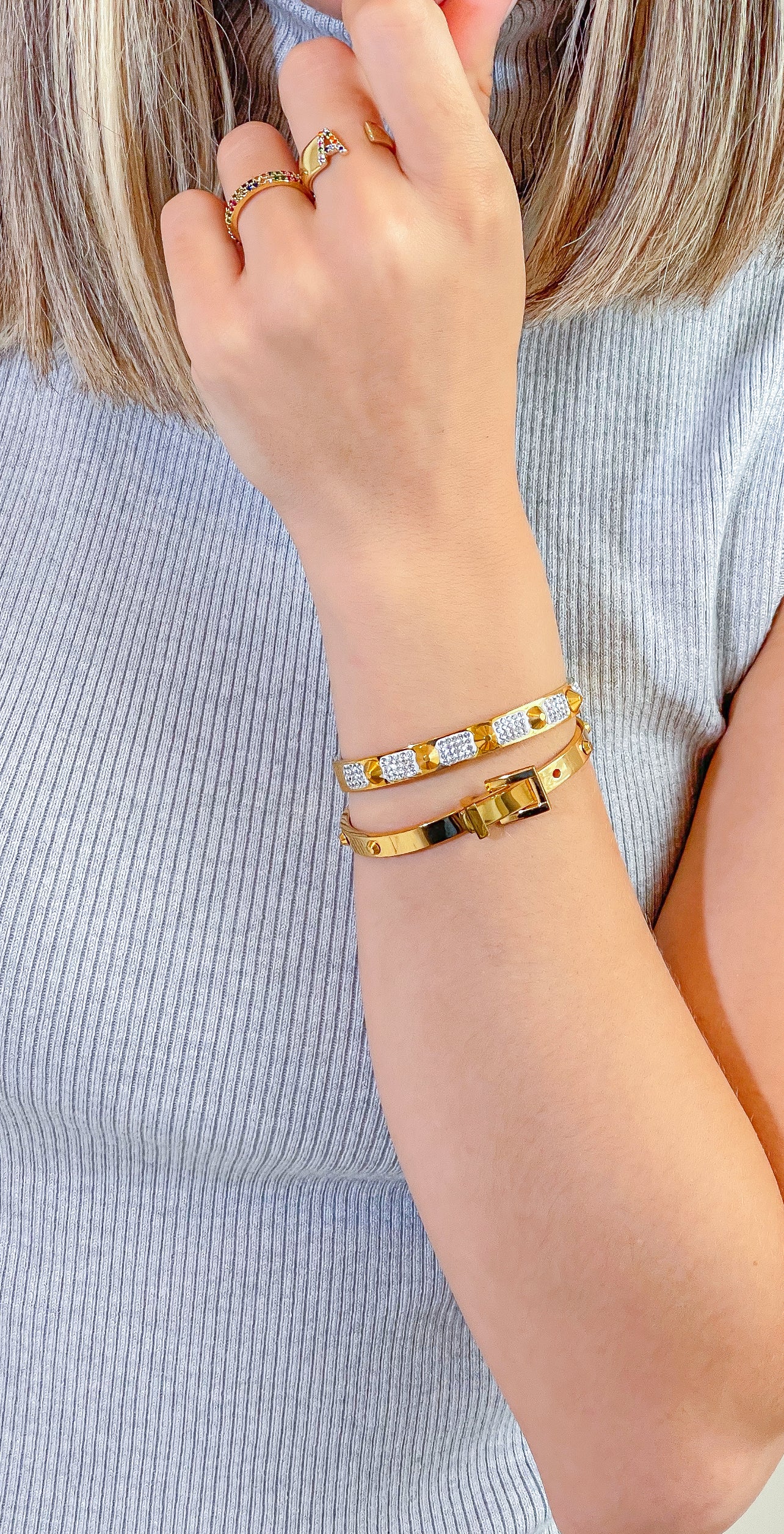 Jessica Statement Bracelet