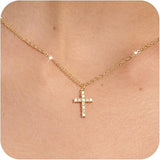 Valecia Cross Necklace