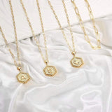 Jenna Layered Initial Necklace