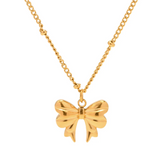 Maria Bow Pendant Necklace