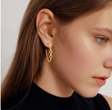 Grace Hoop Earrings