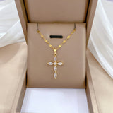 Dibra Cross Necklace