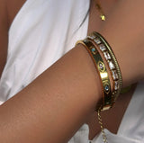 Iris Vintage Statement Bracelet