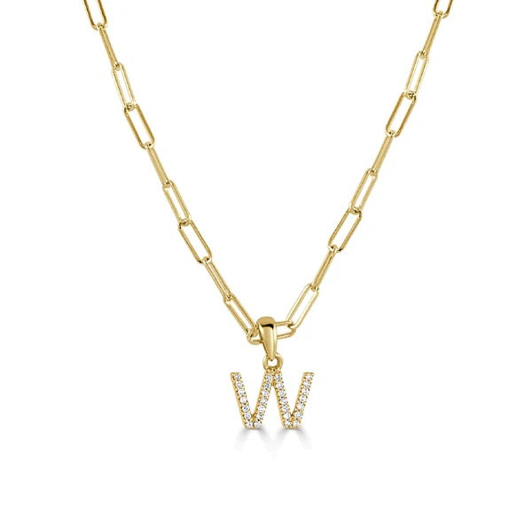 Zella Initial Name Necklace