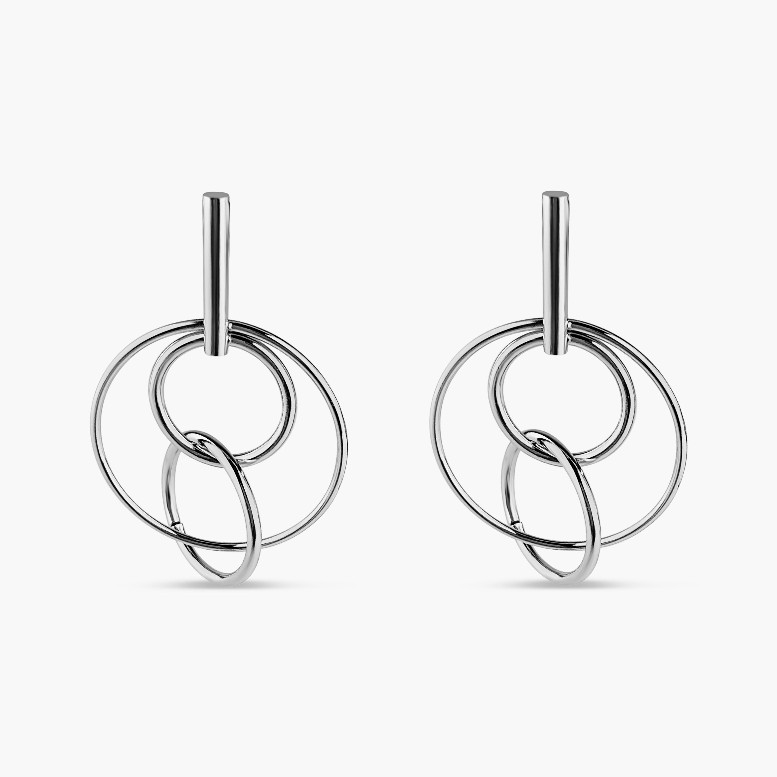 Multi Circle Hoop Earrings